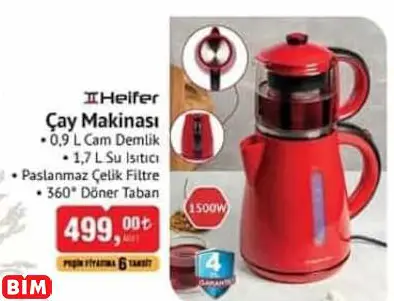 HEİFER ÇAY MAKİNASI